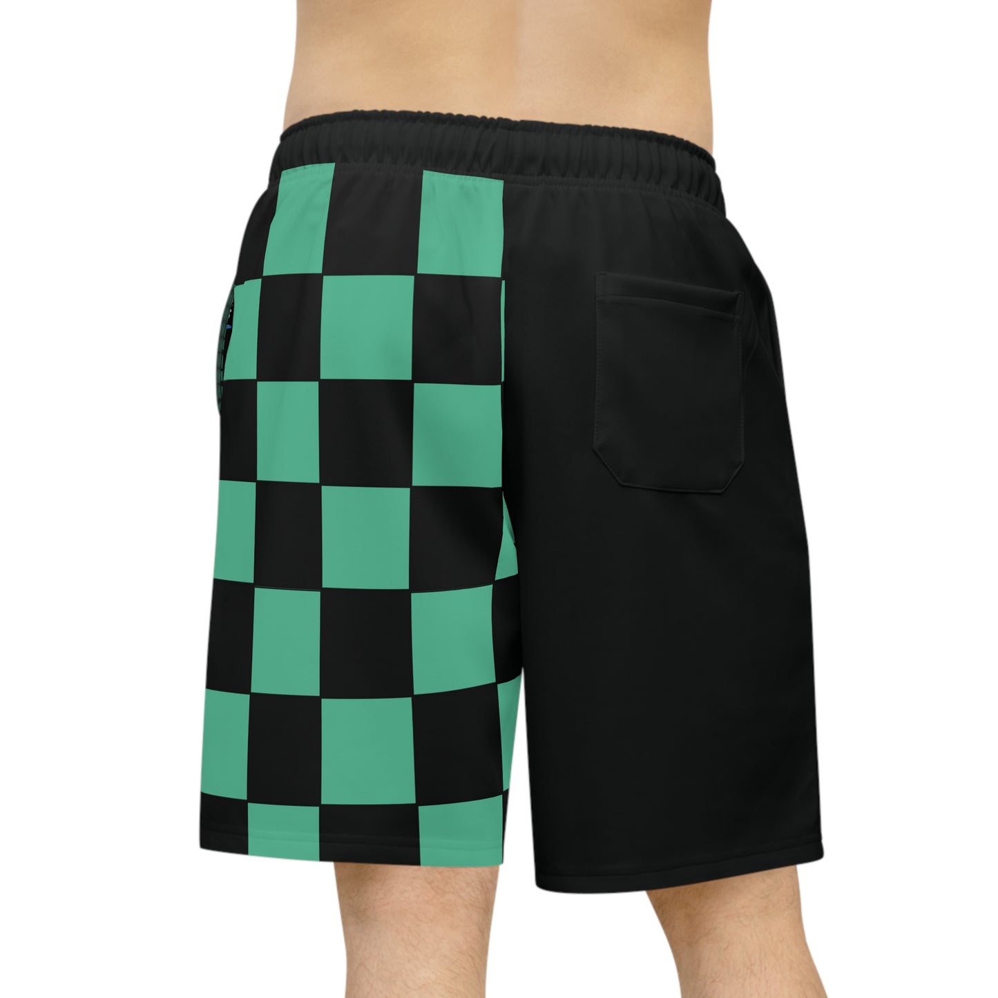 Tanjiro inspired water breathing anime athletic shorts