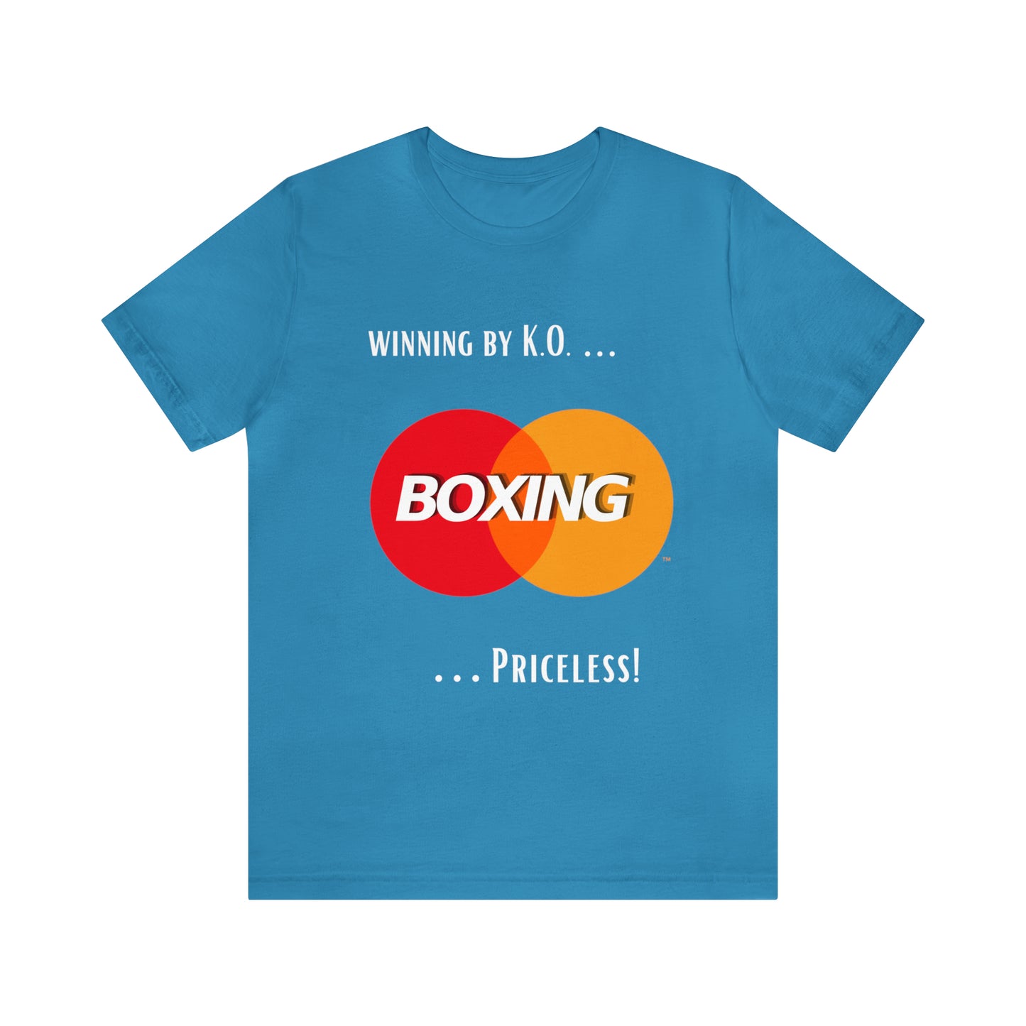 Boxer Bank Card Unisex Short Sleeve Tee