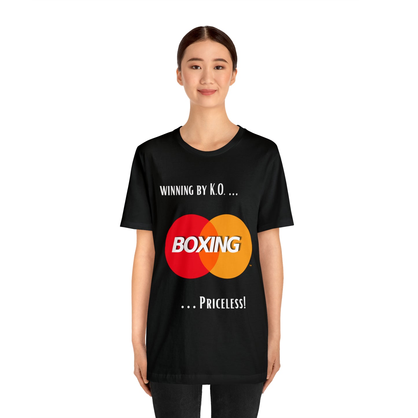 Boxer Bank Card Unisex Short Sleeve Tee