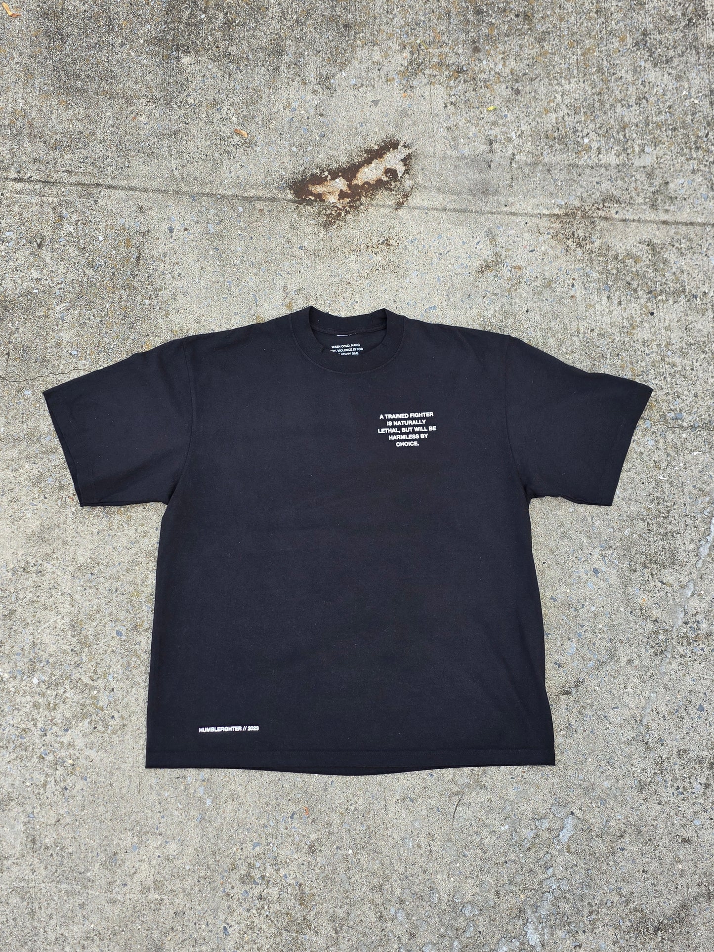 Trained Fighter- Black
