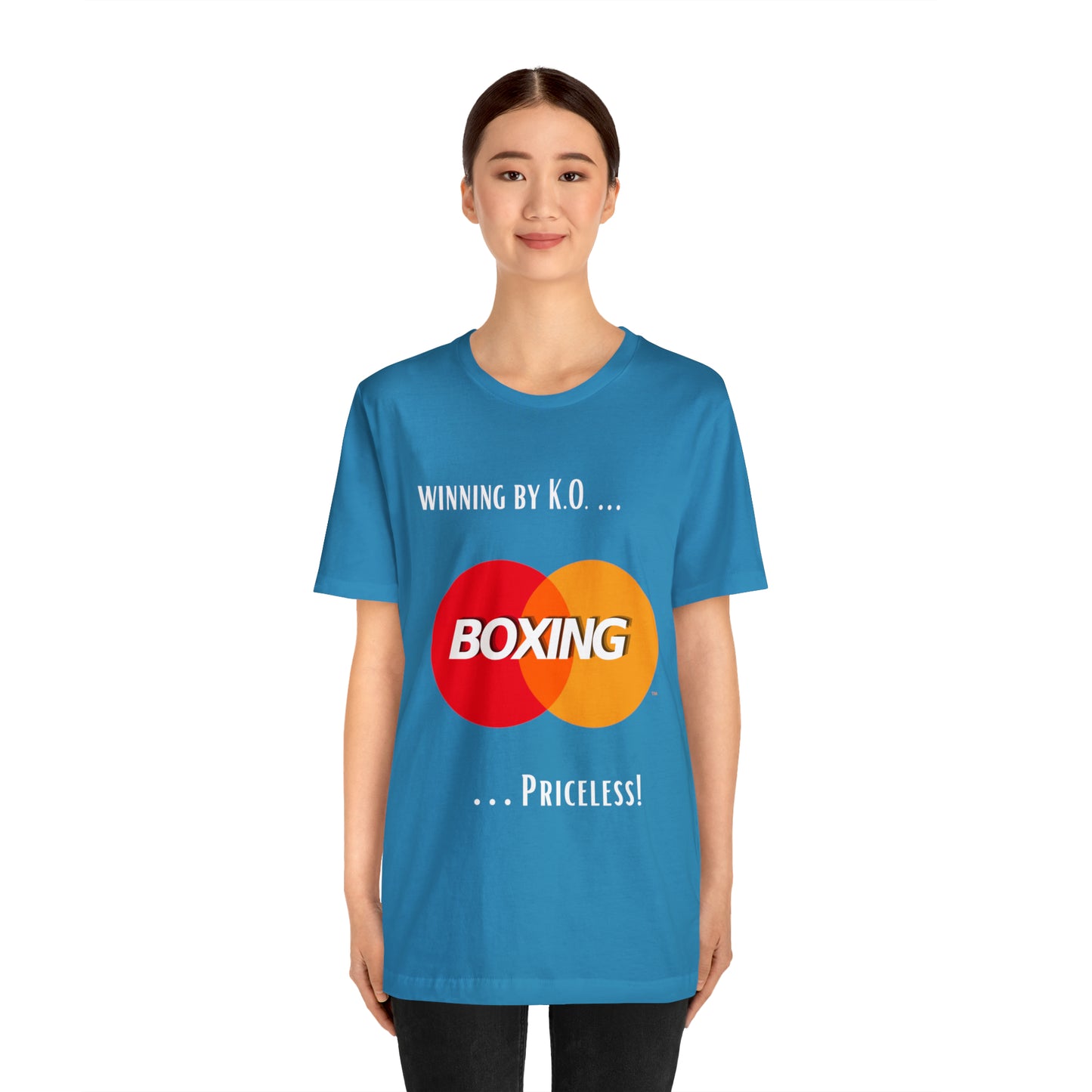 Boxer Bank Card Unisex Short Sleeve Tee