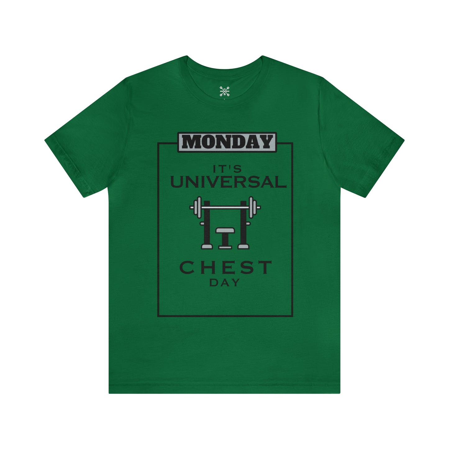 Chest day t-shirt| Graphic funny tshirt| gym crewneck top| Unisex Jersey Short Sleeve Tee