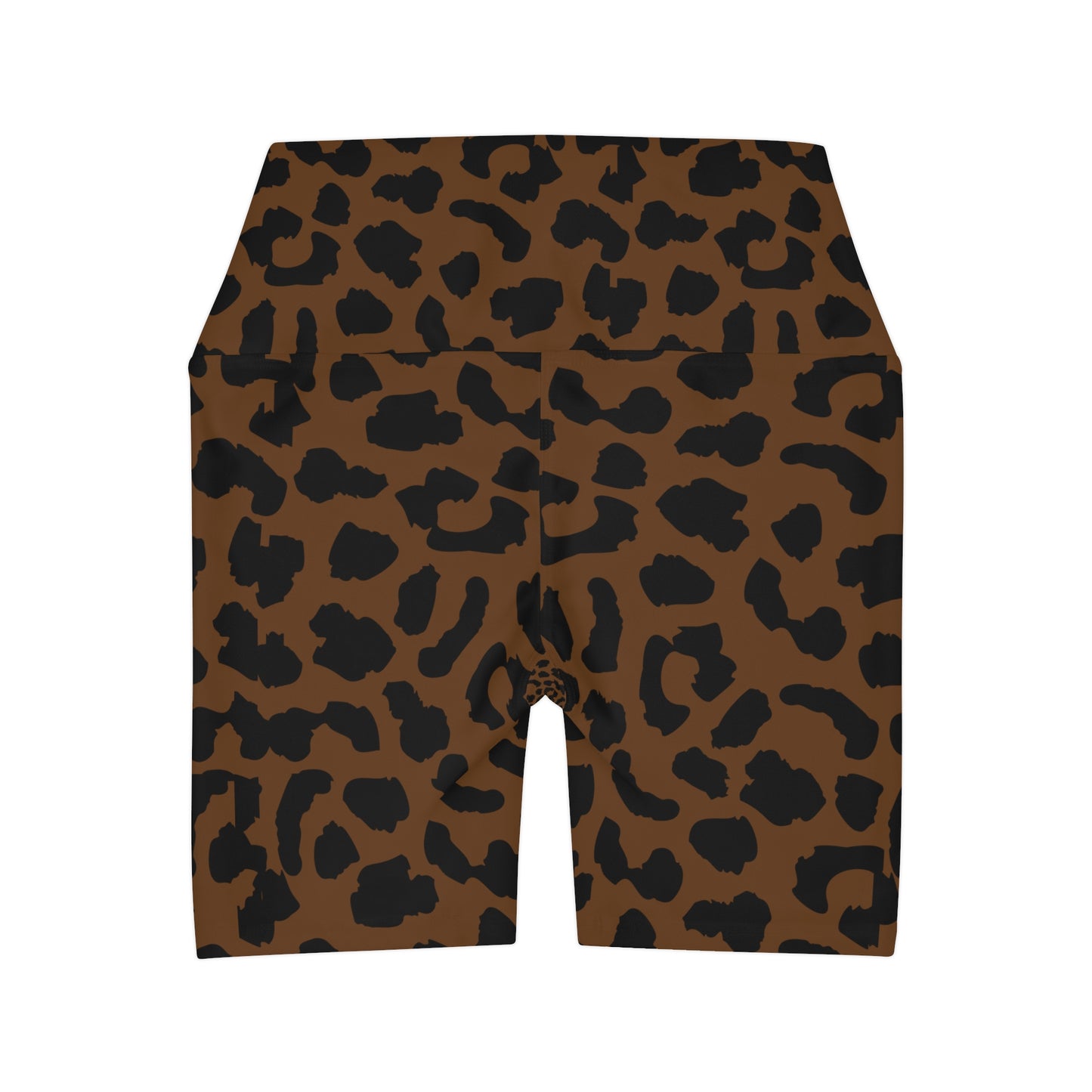 Animal camo Waisted Yoga Shorts (AOP)