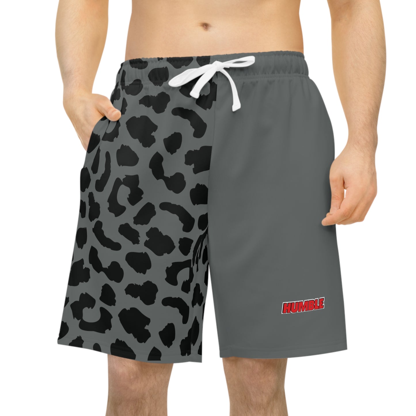 Leopard print prowler shorts