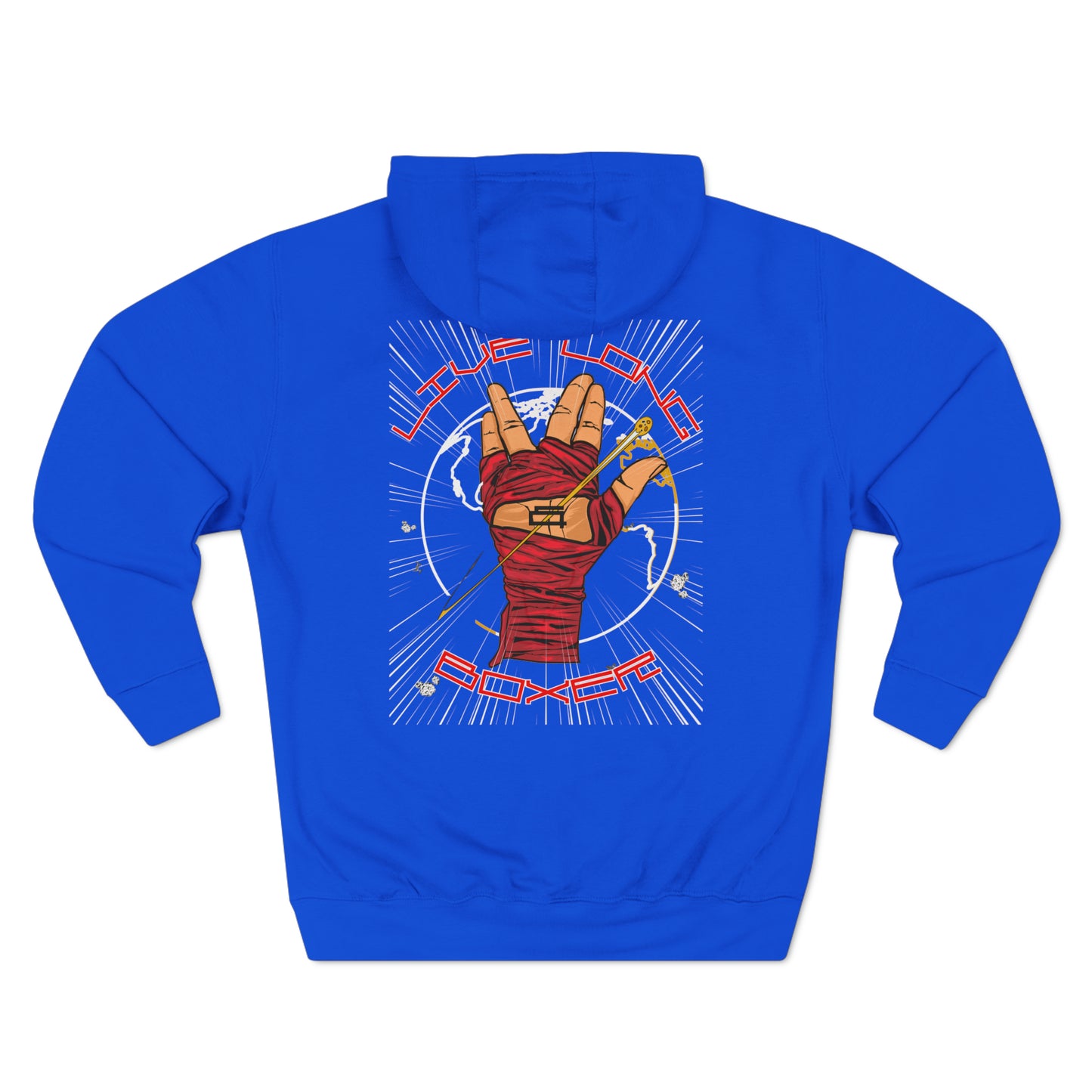 Trekky vulcan boxing hoodie  Graphic printed hooded sweater Unisex Premium Pullover Hoodie